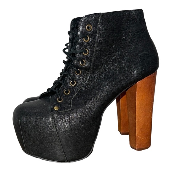 JEFFREY CAMPBELL Orig. Black “LITA” Boot - Size 9 - Perfect Cond. - Super Sale! - Picture 3 of 7